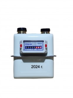 Счетчик газа СГД-G4ТК с термокорректором (вход газа левый, 110мм, резьба 1 1/4") г. Орёл 2024 год выпуска Балахна